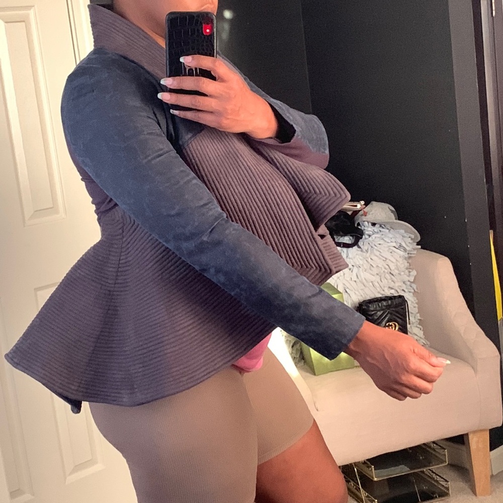 TOV Oversized Lapel Jacket